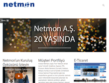 Tablet Screenshot of netmon.com.tr
